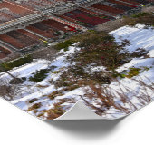 Vaile Mansion, Independence Missouri zu Weihnachte Poster (Ecke)