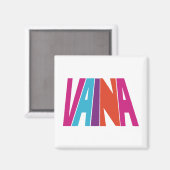 Vaina 2in Magnet (Vorderseite/Rückseite)