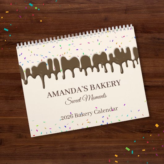Vainilla Frosting Drip - 2026 Süße Bäckerei Kalender