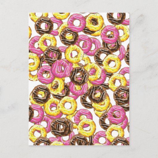 Vairied Doughnut Postkarte (Vorderseite)