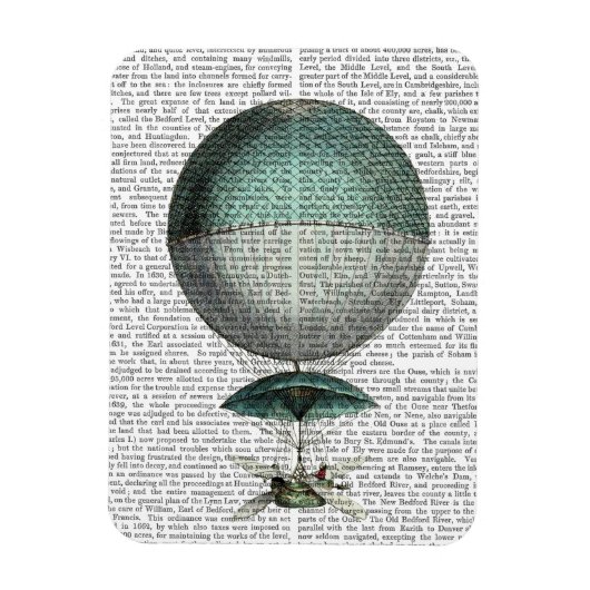 Vaisseau Volant Hot Air Ballon Magnet (Vertikal)