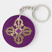 Vajra-Symbol Schlüsselanhänger (Rückseite)
