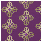 Vajra-Symbol Stoff (Nahaufnahme)