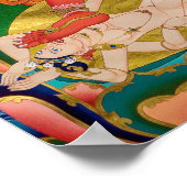 Vajra Yogini Meditation Poster (Ecke)