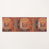 Vajradhatu Mandala Thangka mit Monogramm Yogamatte (Vorderseite (Horizontal))