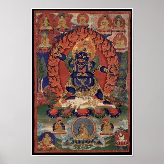 Vajrapani Bhutadamara Poster (Vorne)