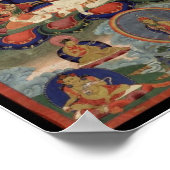 Vajrapani Bhutadamara Poster (Ecke)