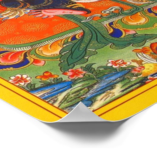 Vajrapani Poster (Ecke)