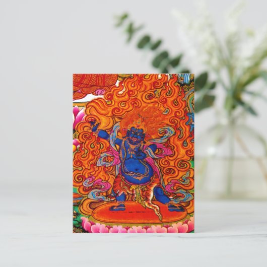 Vajrapani Postkarte (Stehend Vorderseite)