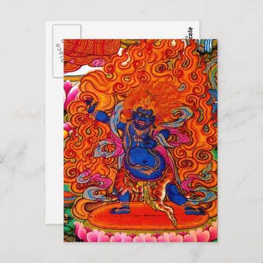 Vajrapani Postkarte (Vorne/Hinten)