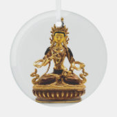 Vajrasattva Ornament Aus Glas (Vorderseite)