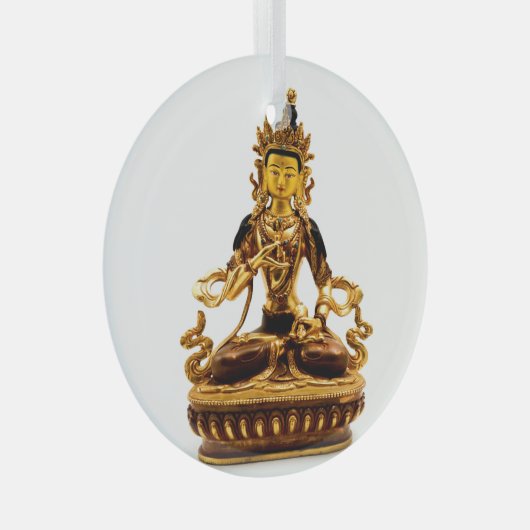 Vajrasattva Ornament Aus Glas (Vorderseite Rechts)