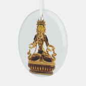 Vajrasattva Ornament Aus Glas (Vorderseite links)