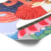Vajrasattva Poster - Stylisiert (Ecke)