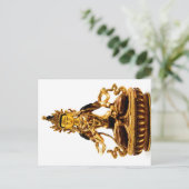 Vajrasattva Postkarte (Stehend Vorderseite)