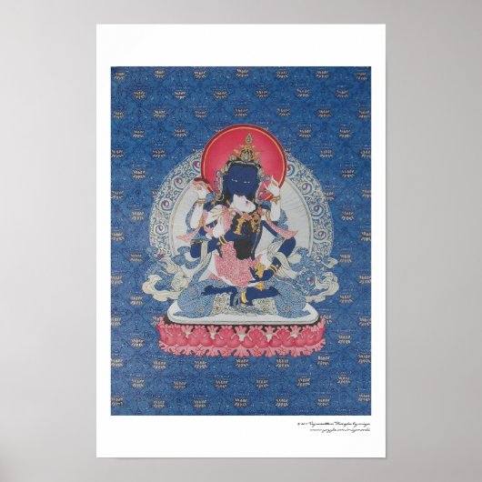 Vajrasattva und Consort Poster (Vorne)