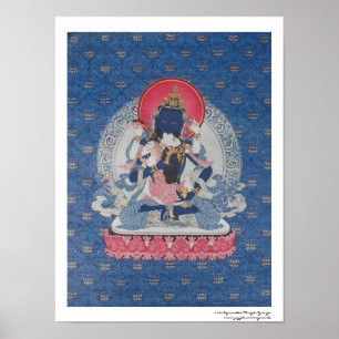 Vajrasattva und Gemahl-Plakat Poster