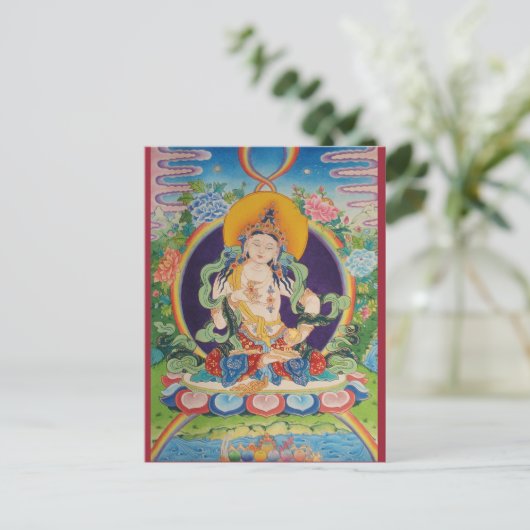 Vajrasatva Postkarte (Stehend Vorderseite)