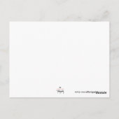 Vajrasatva Postkarte (Rückseite)