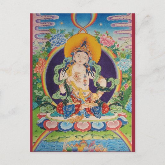 Vajrasatva Postkarte (Vorderseite)