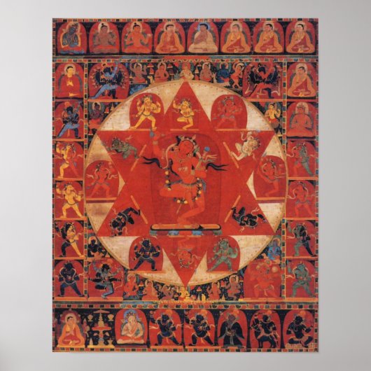 Vajravarahi Mandala Poster (Vorne)