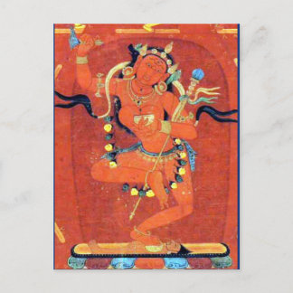 Vajravarahi Vajrayogini tibetisch-buddhistische Go Postkarte