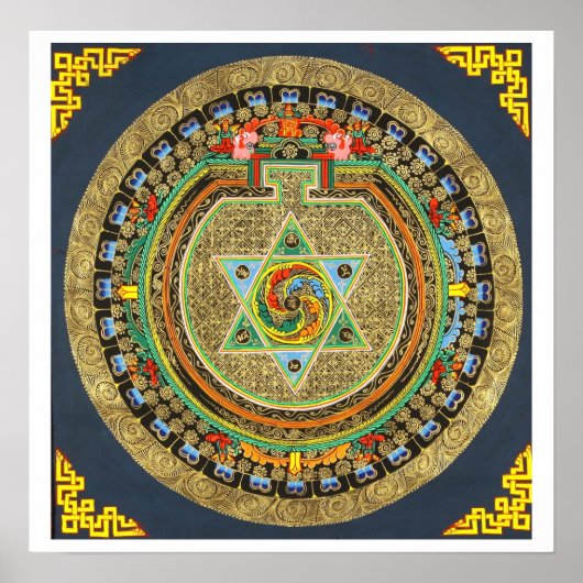 Vajrayogini Mandala Poster (Vorne)