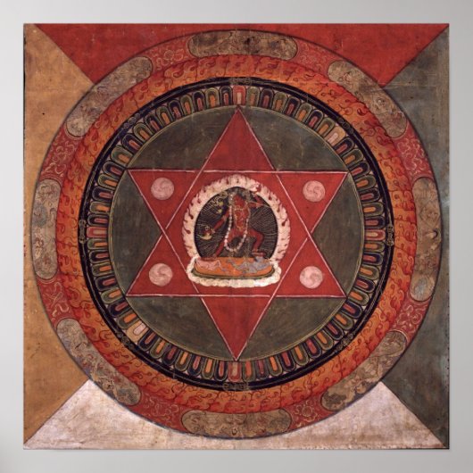 Vajrayogini Mandala Poster (Vorne)