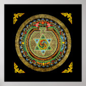 Vajrayogini Mandala Poster (Vorne)