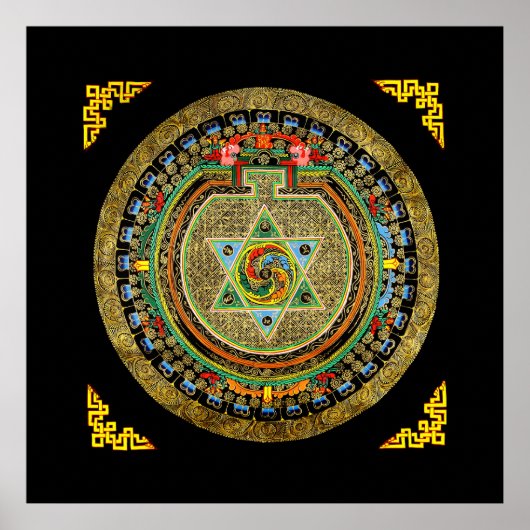 Vajrayogini Mandala Poster (Vorne)