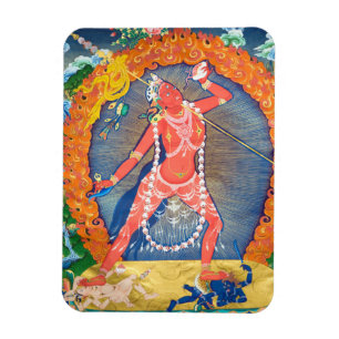 Vajrayogini tibetisch-buddhistische Deity Magnet