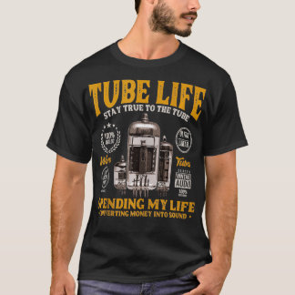 Vakuum Tube Gitarren Amplifier Tube Analog HiFi Am T-Shirt