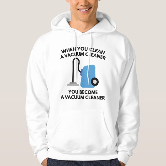 Vakuumreiniger Hoodie (Vorderseite)