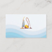 Vakuumreiniger | Reinigungsdienste Visitenkarte (Rückseite)