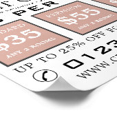 Vakuumreiniger, Teppichreiniger, Reinigungsservice Poster (Ecke)