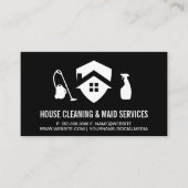 Vakuumreinigungstauchspray | Reiniger Visitenkarte (Vorderseite)