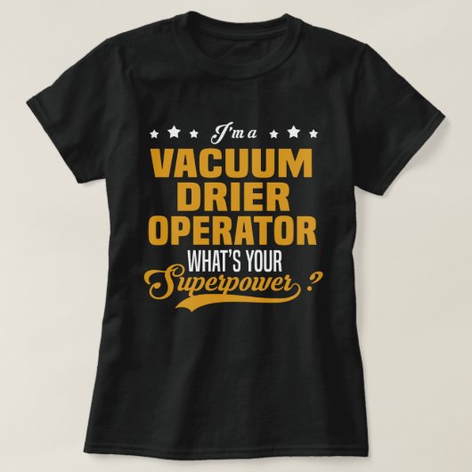 Vakuumtrockner T-Shirt (Design vorne)
