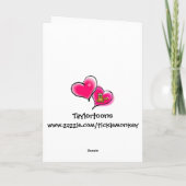 val-ANT-in Feiertagskarte (Rückseite)