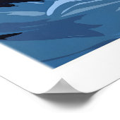 Val Cenis Ski Print 1 Poster (Ecke)