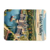 Val de Loire Frankreich Magnet (Horizontal)