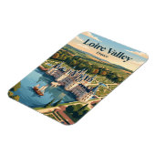 Val de Loire Frankreich Magnet (Linke Seite)
