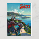 Val de Travers, Schweiz Postkarte (Vorderseite)