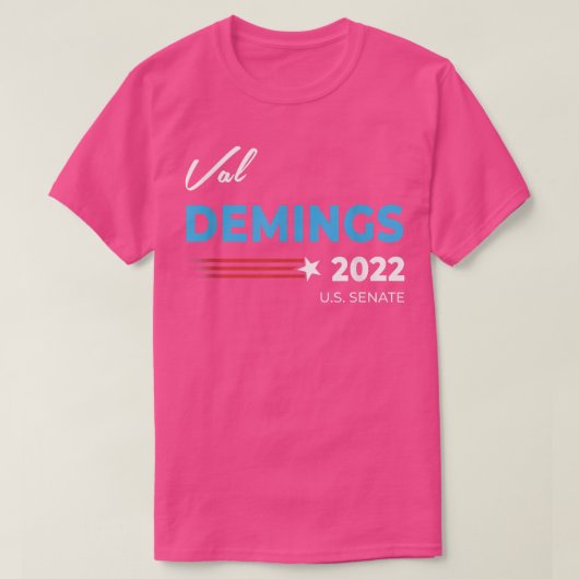 Val Demings 2022 für EU T-Shirt (Design vorne)