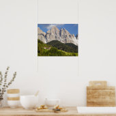 Val di Funes, Villnosstal, Dolomiten, Italien Poster (Küche)