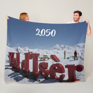 Val d'Isere Fleece-Decke Fleecedecke