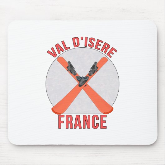 Val d'Isere, Frankreich Mousepad (Vorne)