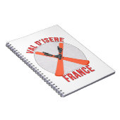 Val d'Isere, Frankreich Notizblock (Rechte Seite)