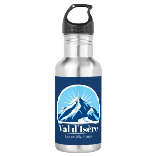 Val d'Isère Frankreich Savoie Skiurlaub Flasche Edelstahlflasche