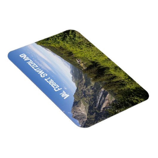 Val Ferret, Wallis, Schweiz Magnet (Rechte Seite)