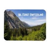 Val Ferret, Wallis, Schweiz Magnet (Horizontal)